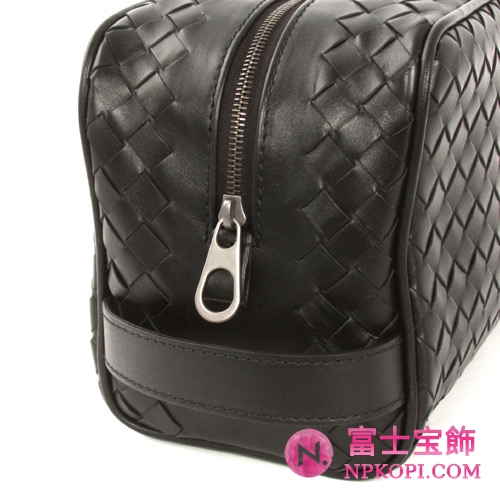 Bottega Veneta/ボッテガ・ヴェネタ カーフレザー セカンドバッグ ブラック 174361V46511000